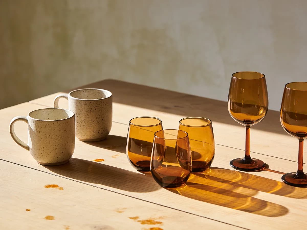 Glasses & Mugs from Orovia Table