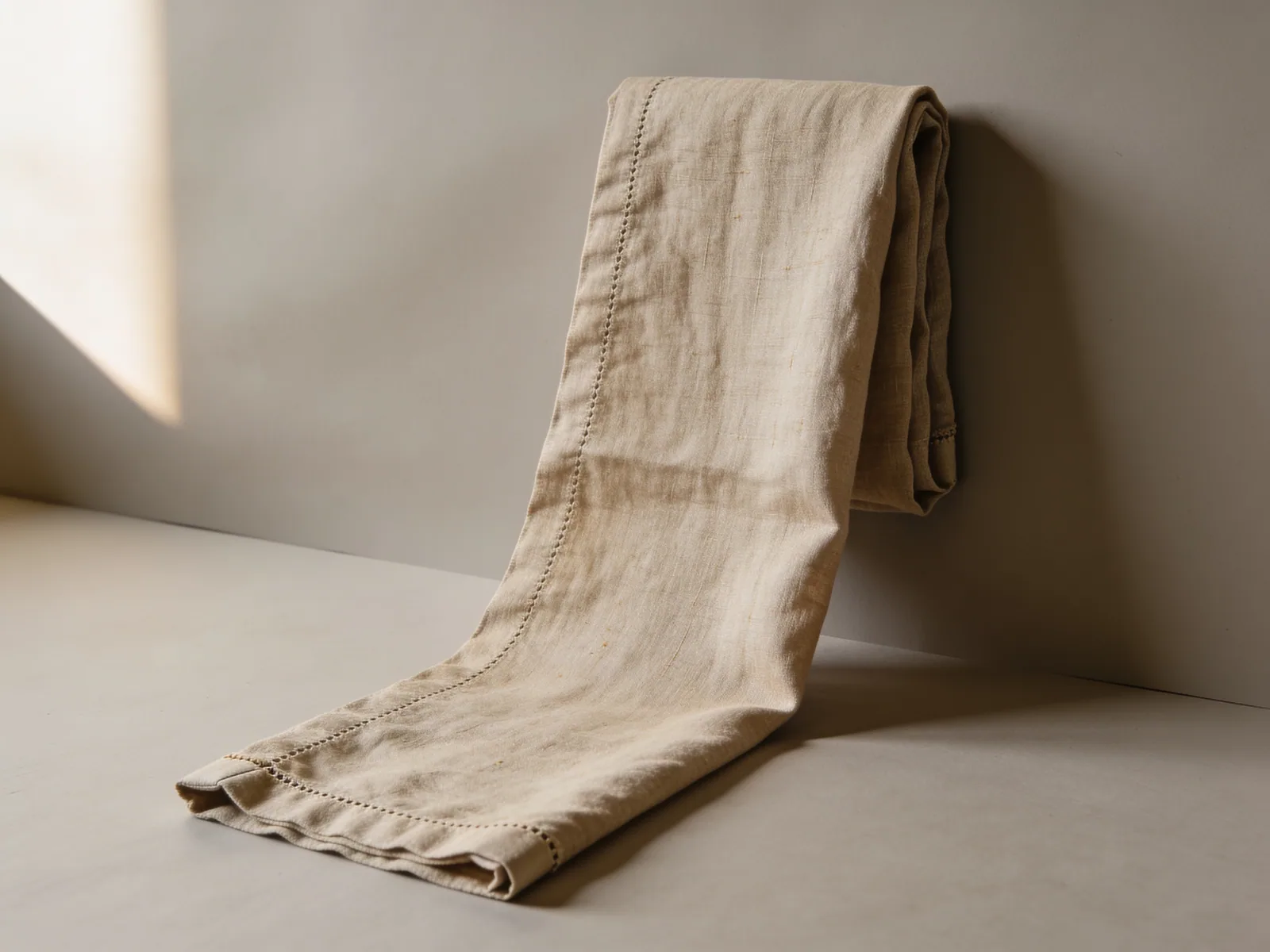 Campo Table Runner — Stonewashed linen, 45 × 200 cm