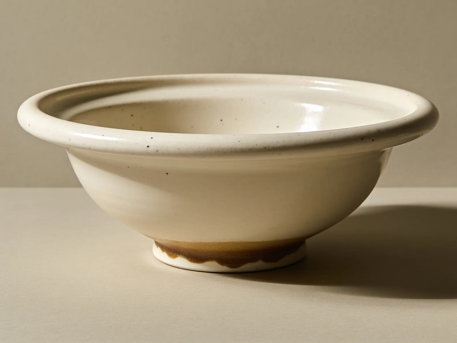 Meseta Serving Bowl — Speckled stoneware, 28 cm, 2.4 L