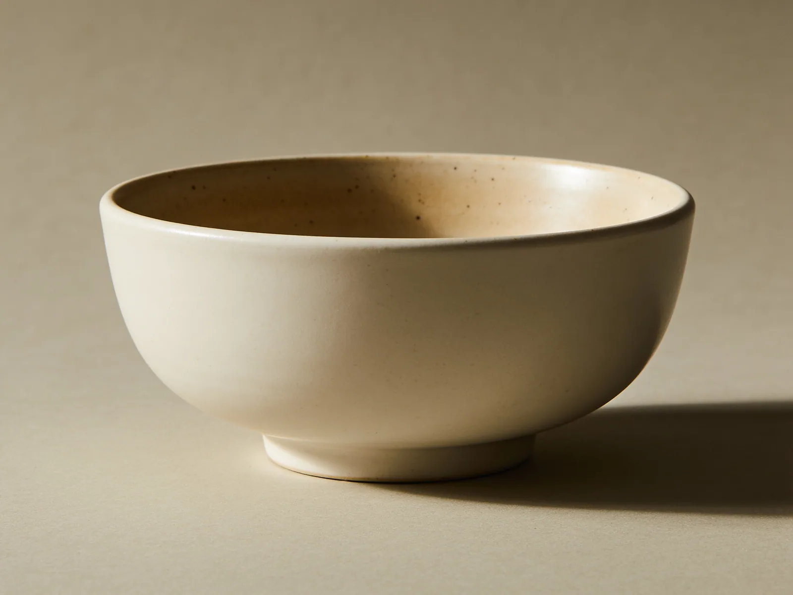 Vega Cereal Bowl — Speckled stoneware, 16 cm, deep